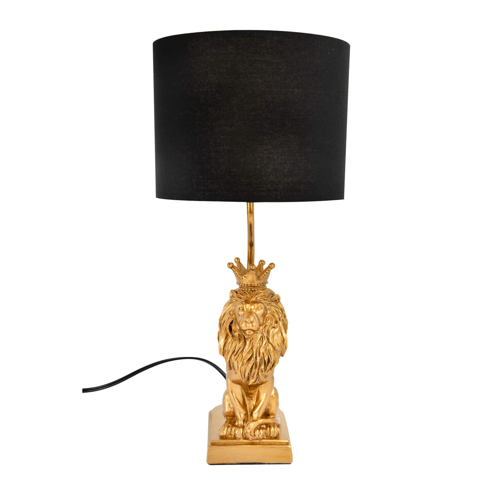 Hello Honey® 20" Gold Lion Table Lamp